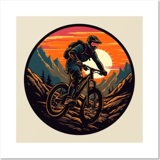 Mountain Bike MTB Posters and Art